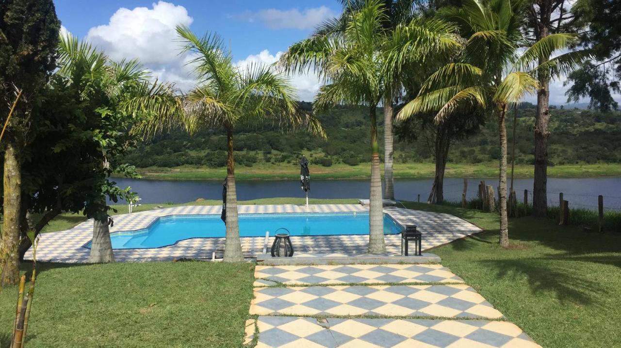 הוילה Salesópolis Sitio Frente A Barragem מראה חיצוני תמונה